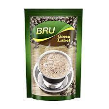 BRU GREEN LABEL COFFEE POLY 500G